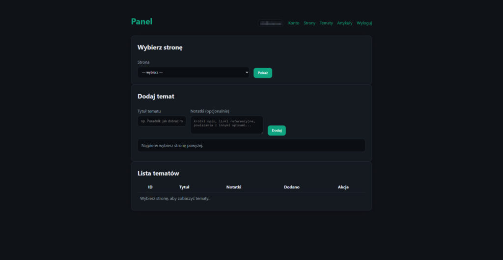 generator treści i contentu sztucznej inteligencji SI AI openai chatgpt gemini pisanie tanich artykułów copywriter